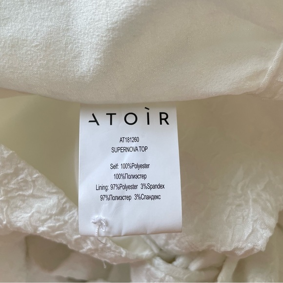 ATOIR Supernova Volume Sleeve High Neck Top - Picture 9 of 11